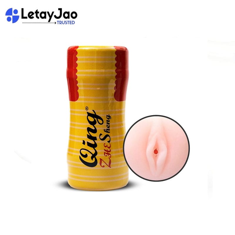 a close up of a Qing Masturbator toy