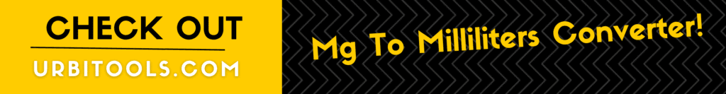 image showcasing top free mg to milliliters converter