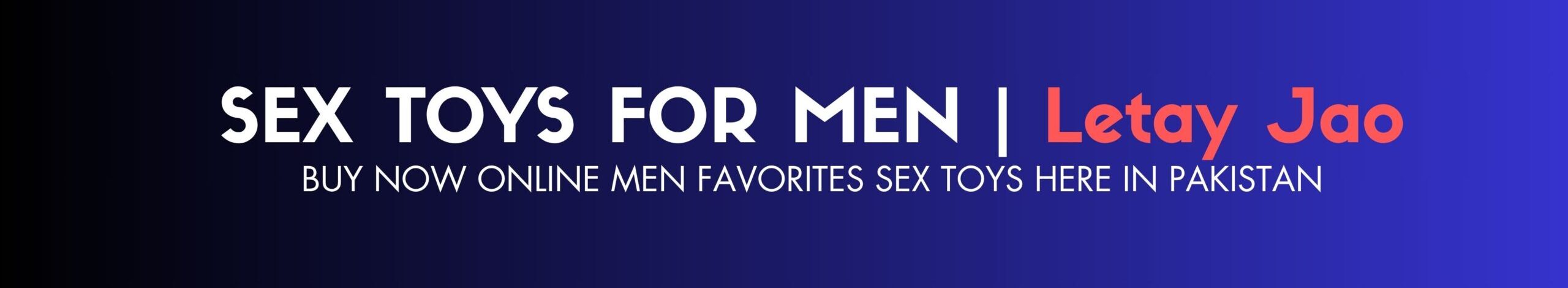 a blue and white background with white sex toys for men text